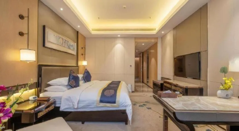 Bed in Qingshan Hotel Baotou