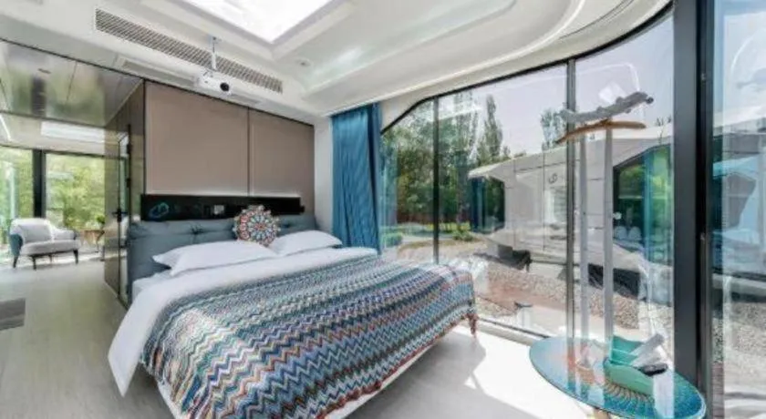 Bed in Qingshan Hotel Baotou