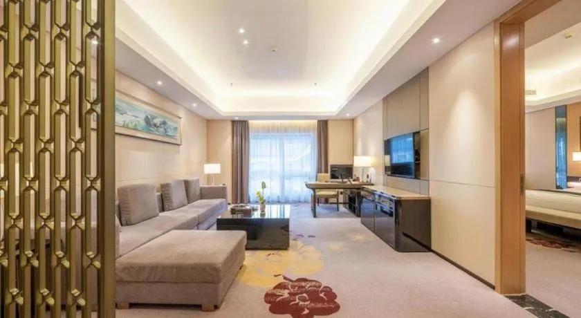 Bed in Qingshan Hotel Baotou