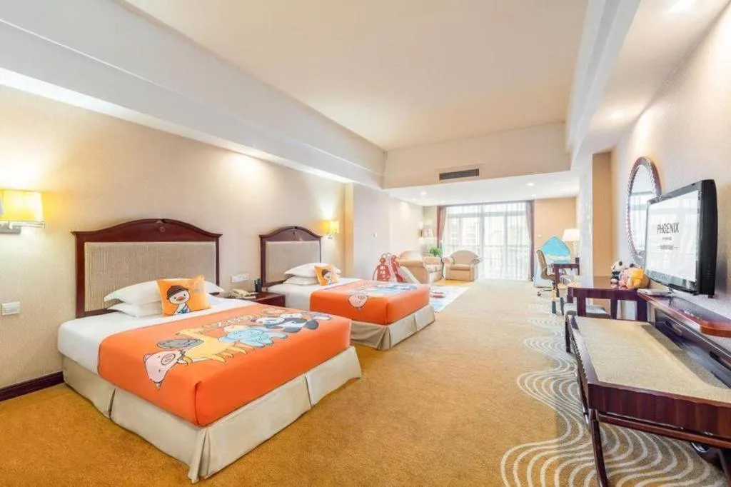 Bed in Country Garden Phoenix Hotel Huangshan