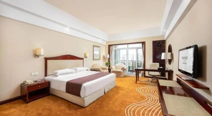 Bed in Country Garden Phoenix Hotel Huangshan