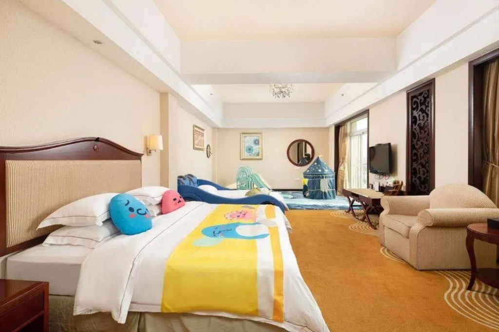 Bed in Country Garden Phoenix Hotel Huangshan