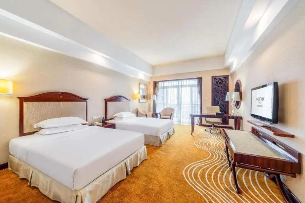 Bed in Country Garden Phoenix Hotel Huangshan