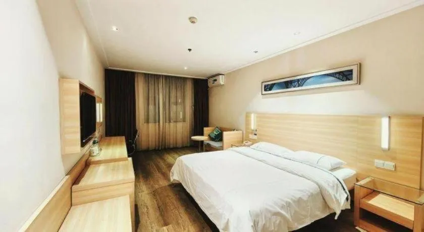 Bed in City Comfort Inn Wuhan Miaoshan
