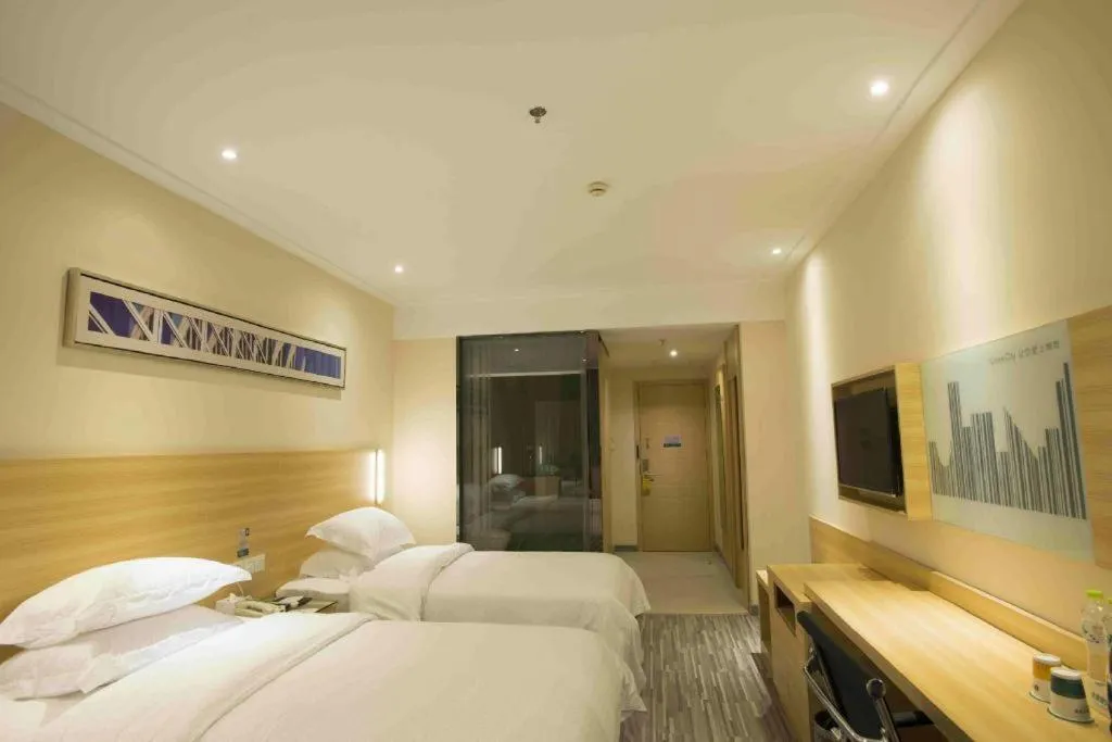 Bed in City Comfort Inn Wuhan Miaoshan