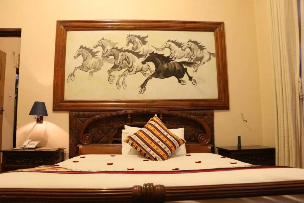 Bed in Grand Norling Hotel's Resort