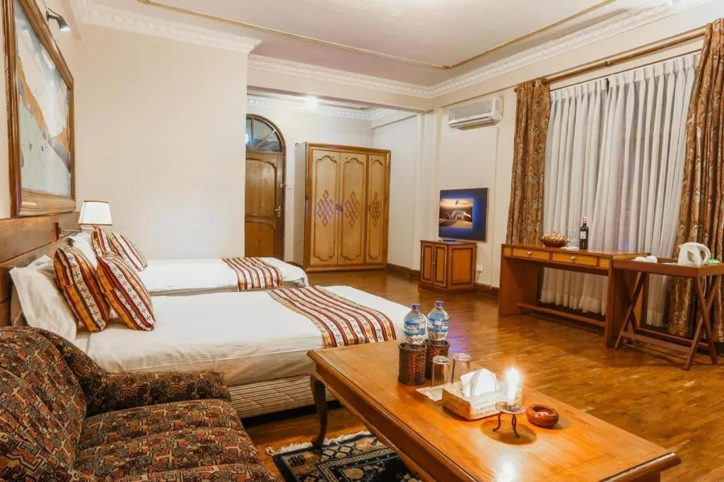 Bed in Grand Norling Hotel's Resort