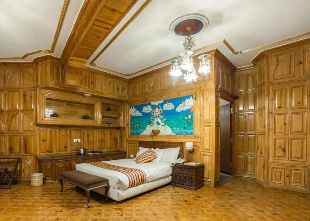 Bed in Grand Norling Hotel's Resort