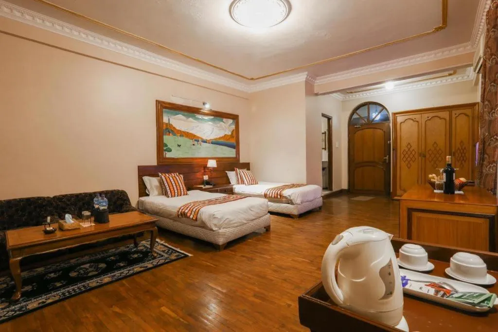 Bed in Grand Norling Hotel's Resort