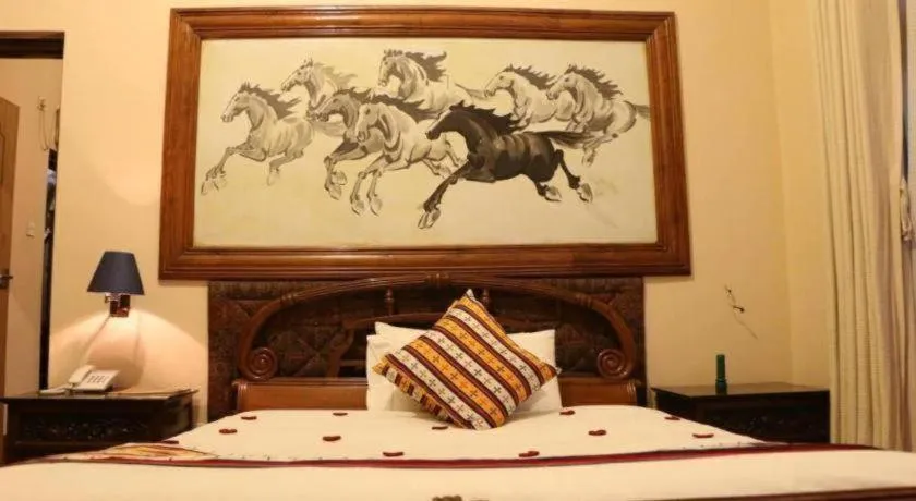 Bed in Grand Norling Hotel's Resort