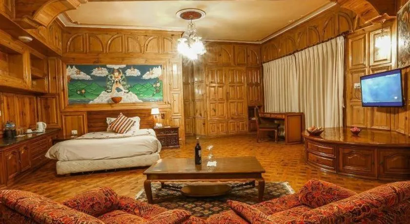 Bed in Grand Norling Hotel's Resort