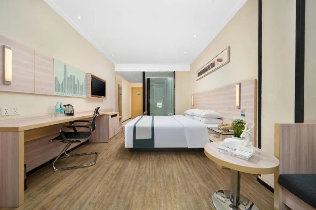 Bed in City Comfort Inn Nanning Langdong Changhu