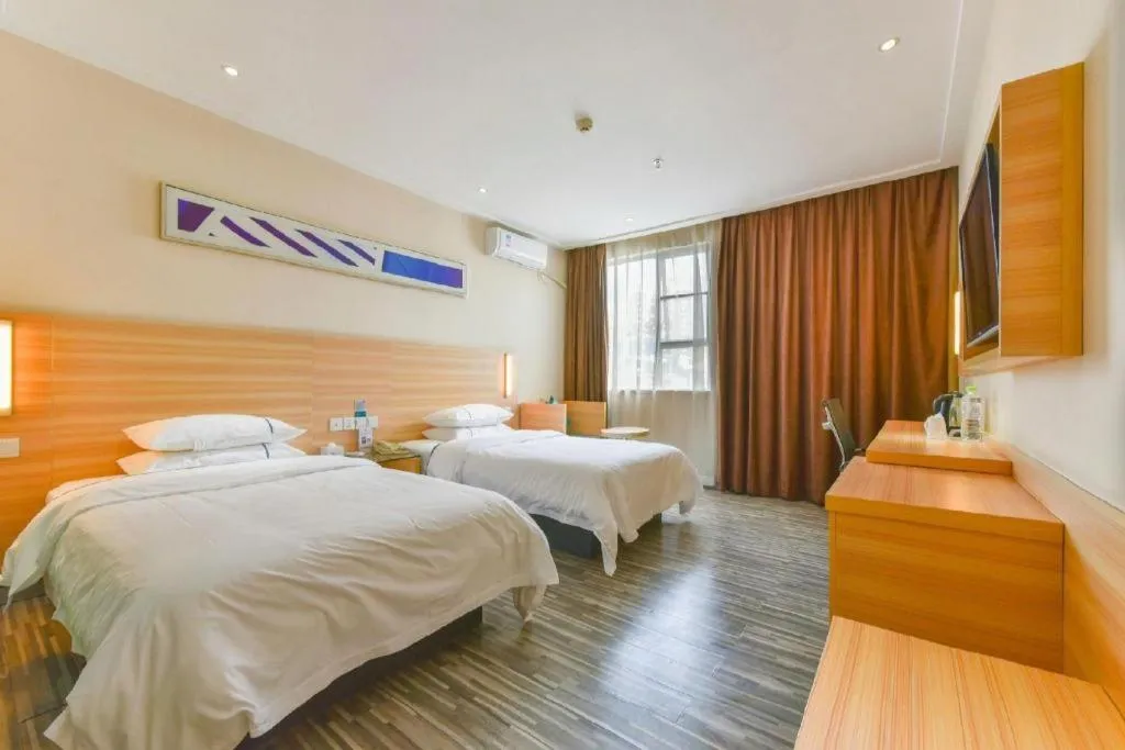 Bed in City Comfort Inn Nanning Langdong Changhu