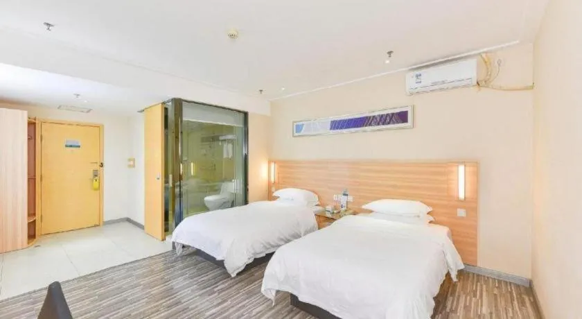 Bed in City Comfort Inn Nanning Langdong Changhu