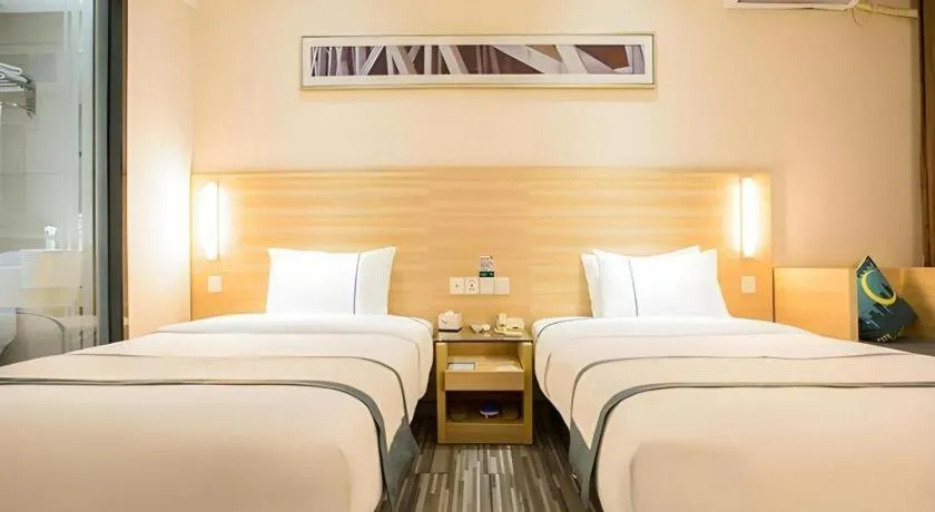 Bed in City Comfort Inn Nanning Langdong Changhu