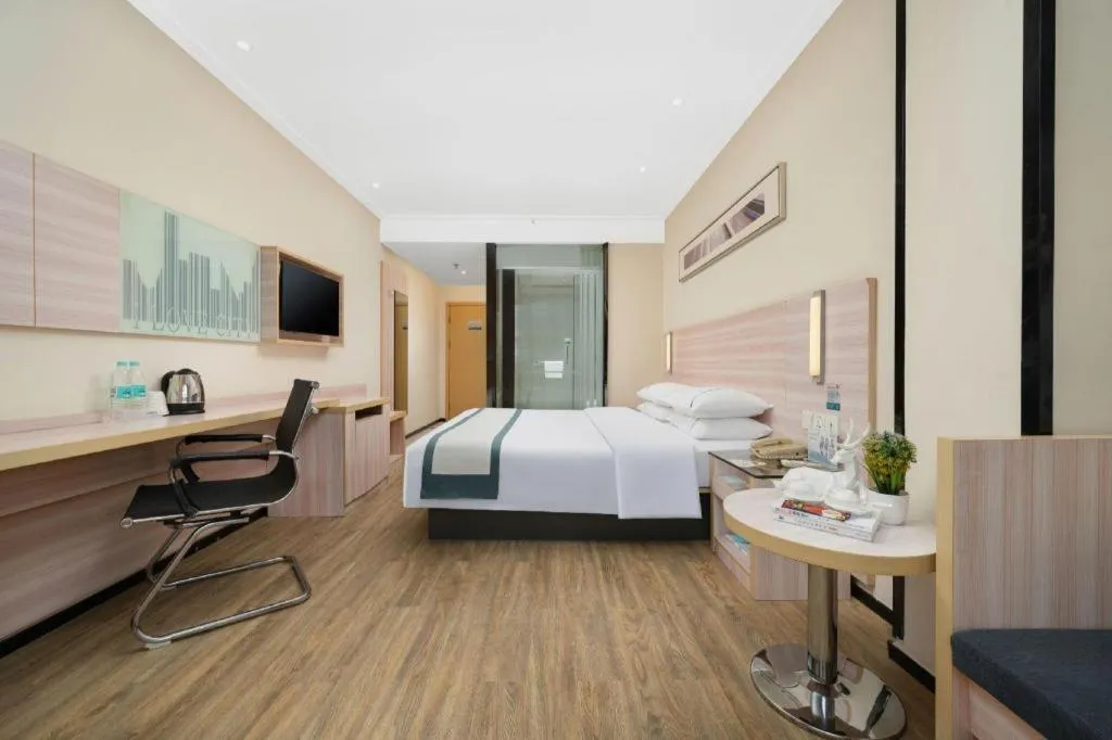 Bed in City Comfort Inn Nanning Langdong Changhu