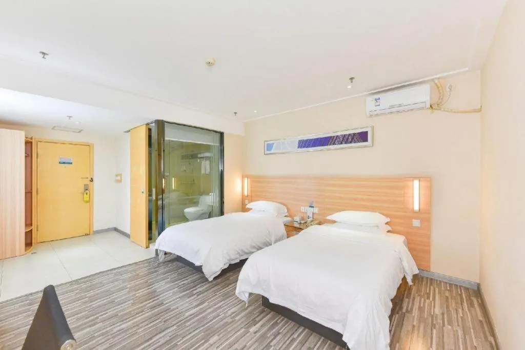 Bed in City Comfort Inn Nanning Langdong Changhu