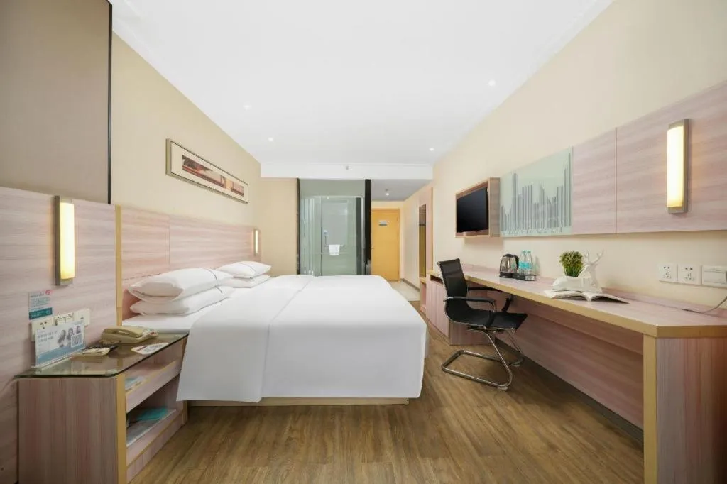 Bed in City Comfort Inn Nanning Langdong Changhu