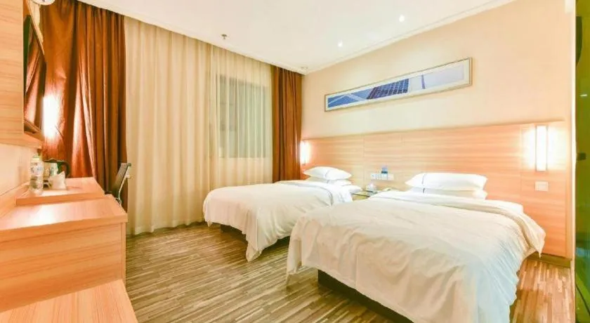 Bed in City Comfort Inn Nanning Langdong Changhu