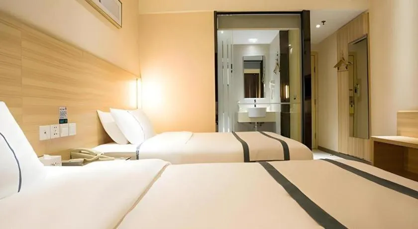 Bed in City Comfort Inn Nanning Langdong Changhu