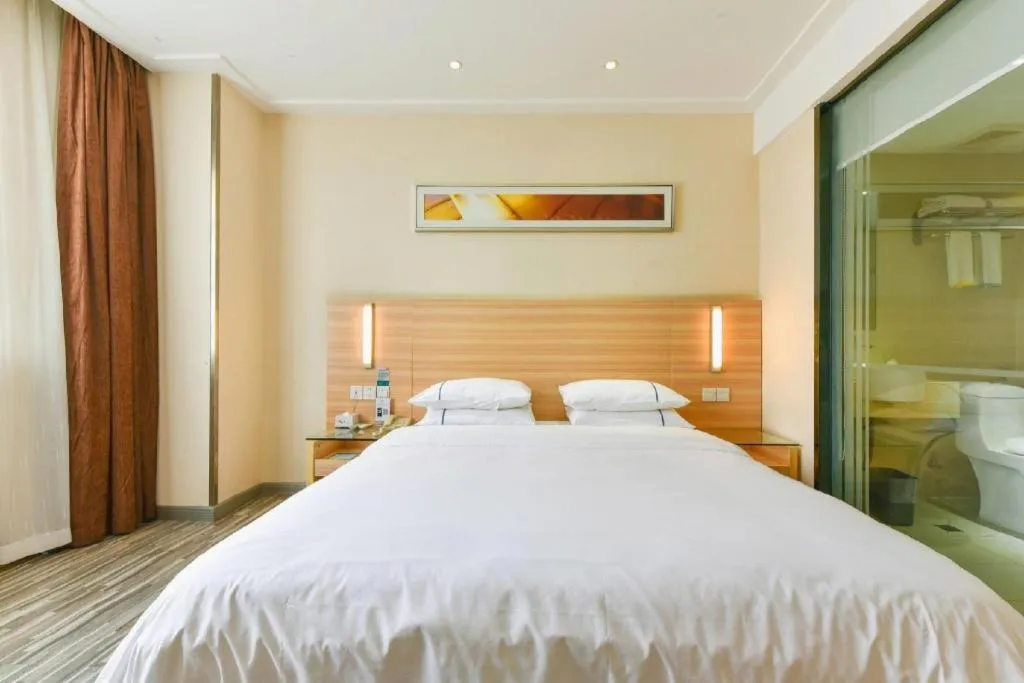 Bed in City Comfort Inn Nanning Langdong Changhu