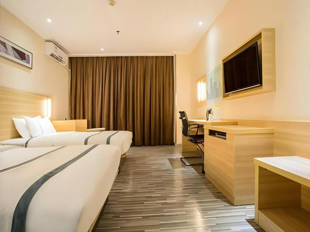 Bed in City Comfort Inn Nanning Langdong Changhu