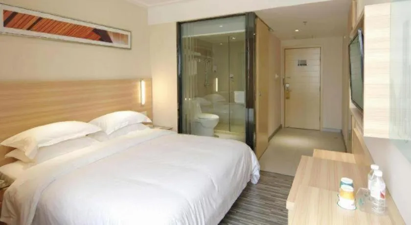 Bed in City Comfort Inn Nanning Langdong Changhu