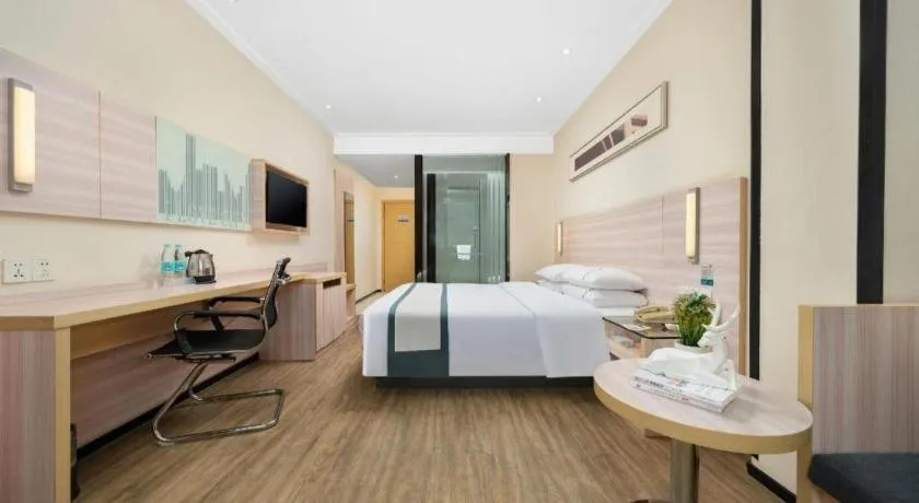 Bed in City Comfort Inn Nanning Langdong Changhu