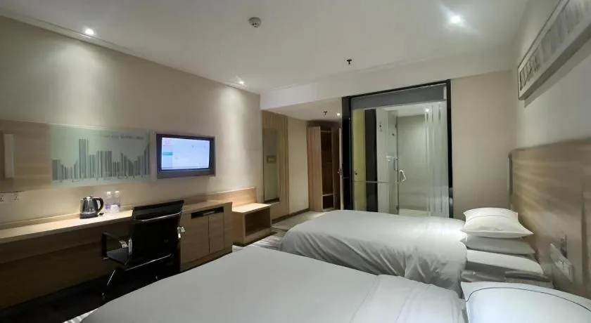 Bed in City Comfort Inn Nanning Langdong Changhu