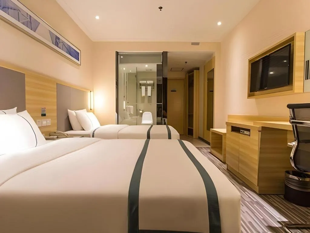 Bed in City Comfort Inn Nanning Langdong Changhu