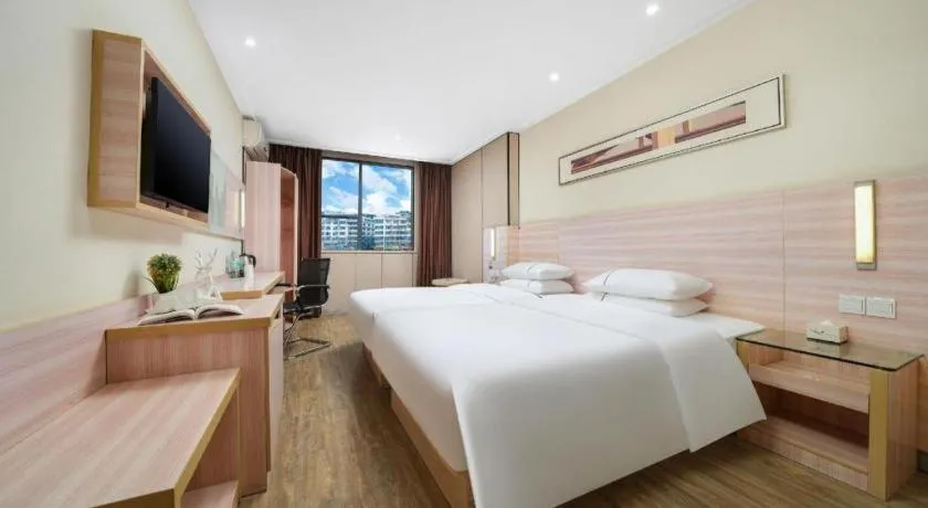 Bed in City Comfort Inn Nanning Langdong Changhu