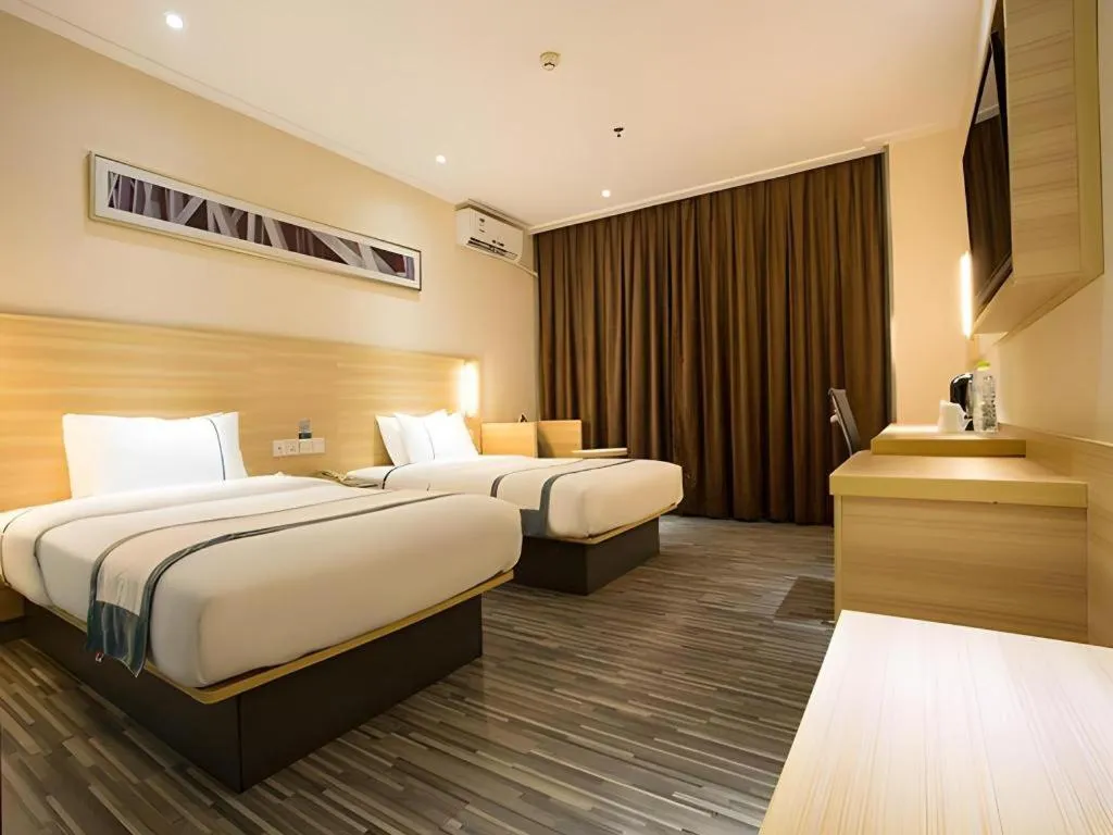 Bed in City Comfort Inn Nanning Langdong Changhu