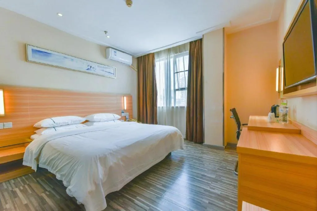 Bed in City Comfort Inn Nanning Langdong Changhu