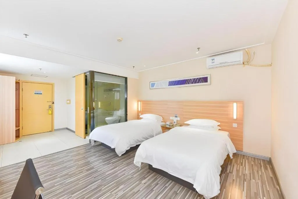 Bed in City Comfort Inn Nanning Langdong Changhu