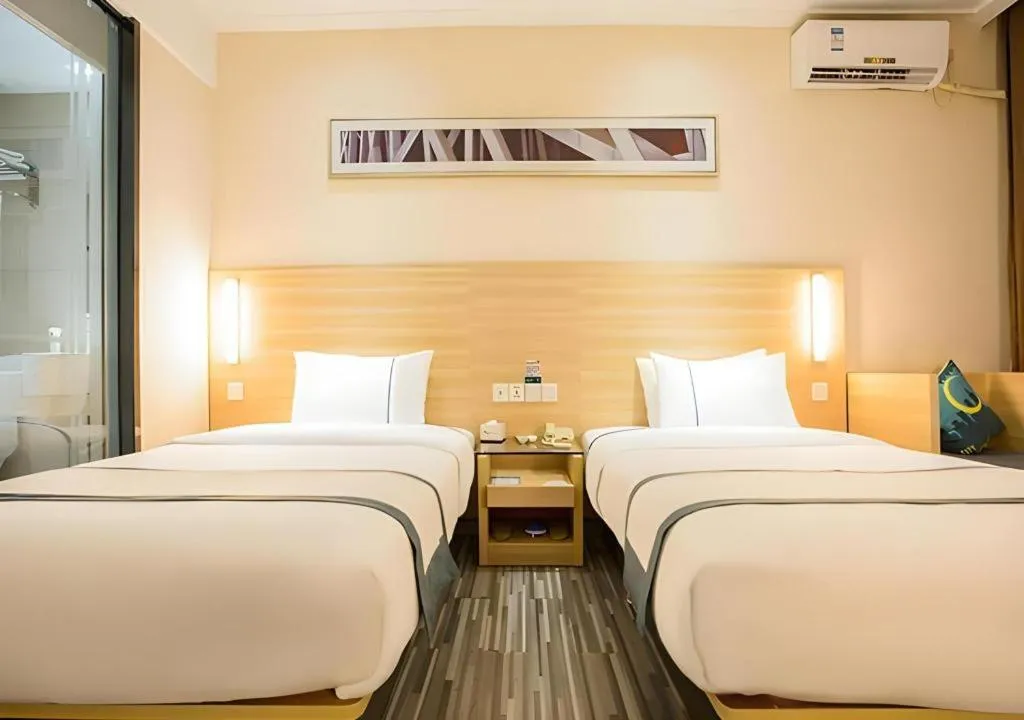 Bed in City Comfort Inn Nanning Langdong Changhu