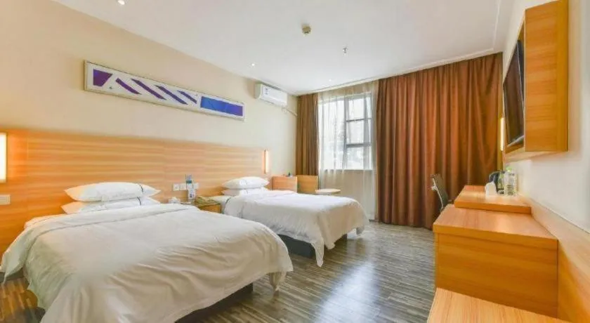 Bed in City Comfort Inn Nanning Langdong Changhu