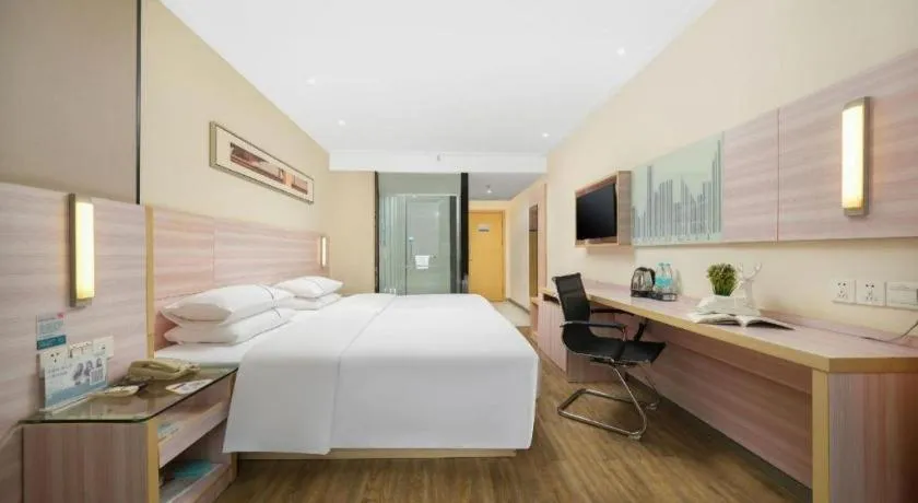 Bed in City Comfort Inn Nanning Langdong Changhu