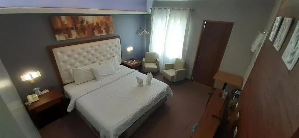 Bed in Hotel Camila 2