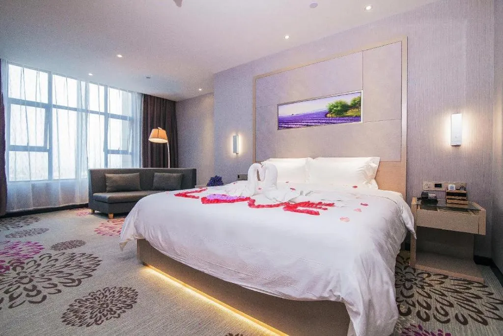 Bed in Lavande Hotel Jinzhou Gong'an RT-Mart Chinese Medicine Hospital