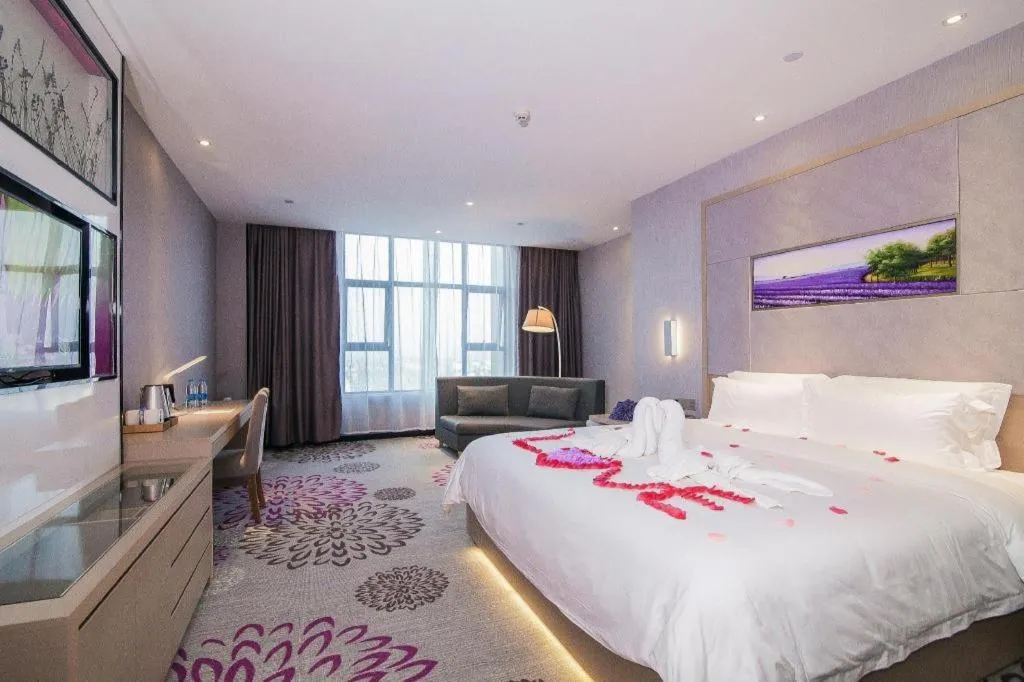 Bed in Lavande Hotel Jinzhou Gong'an RT-Mart Chinese Medicine Hospital