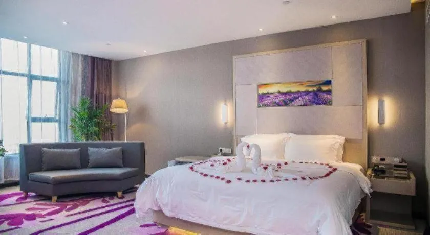 Bed in Lavande Hotel Jinzhou Gong'an RT-Mart Chinese Medicine Hospital