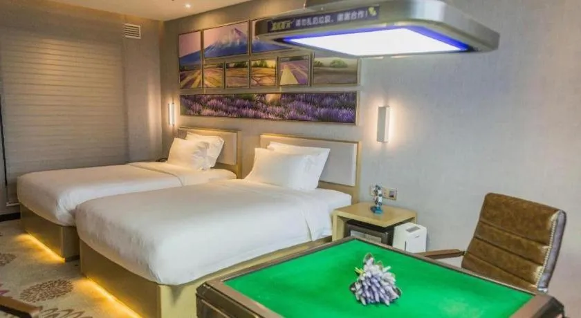 Bed in Lavande Hotel Jinzhou Gong'an RT-Mart Chinese Medicine Hospital