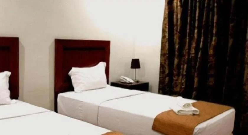 Bed in Castle Dreams Hotel