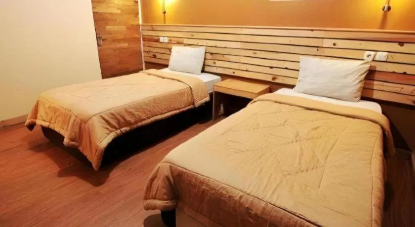 Bed in Zaen Hotel Syariah Solo