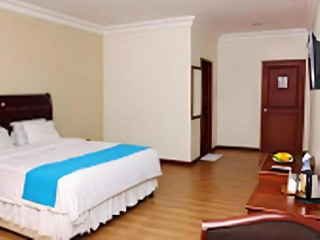 Bed in Bumi Ciherang Hotel