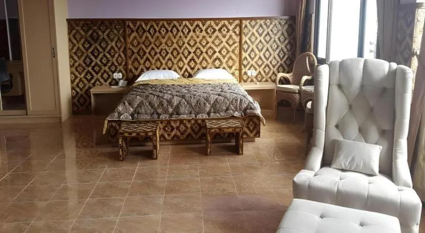 Bed in Fafa Hill Hotel and Resort