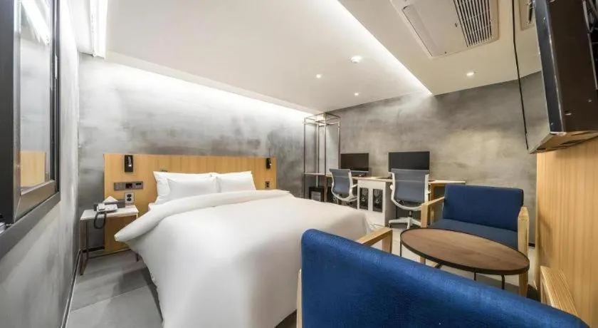 Bed in Jongro HOTEL LABOUM