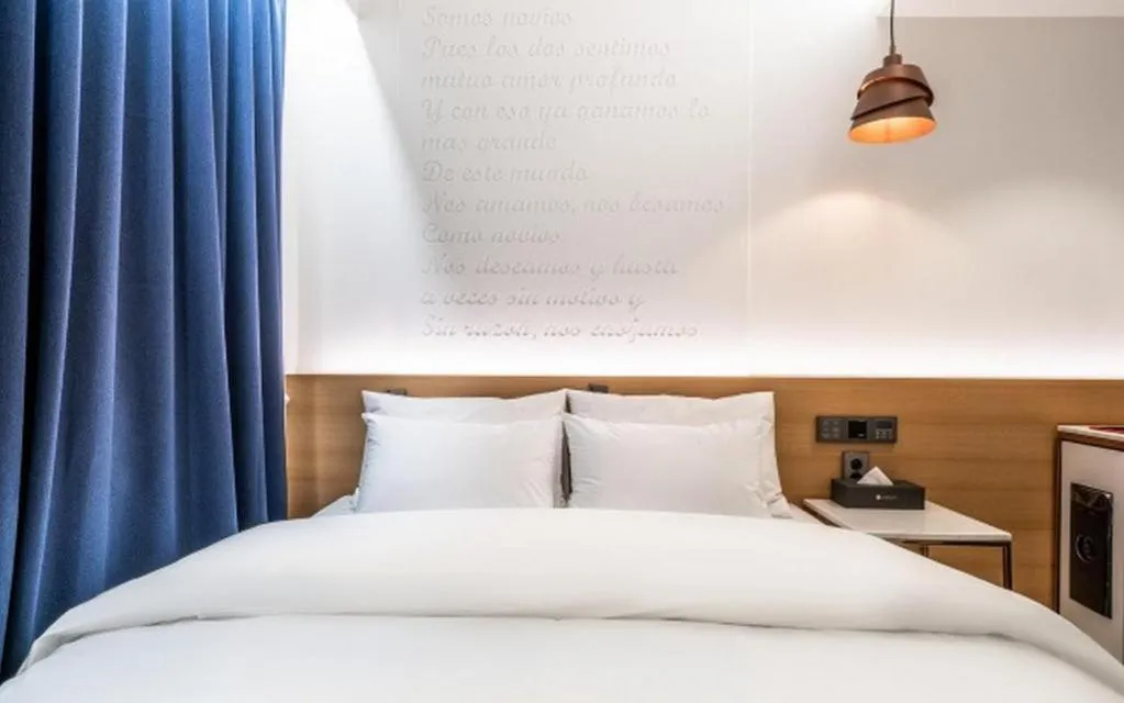 Bed in Jongro HOTEL LABOUM