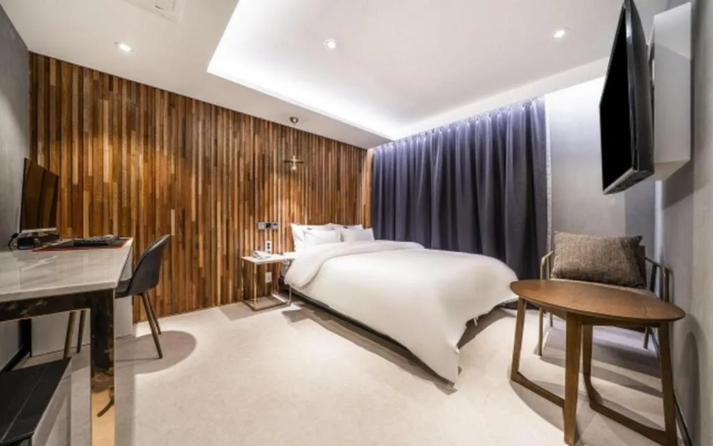 Bed in Jongro HOTEL LABOUM