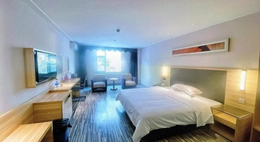 Bed in City Comfort Inn Baiyun Avenue North Metro Station Baiyunbao